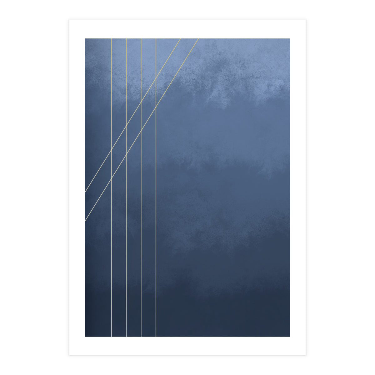 Moods In Blue Gray (Print Only)