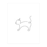 One Line Cat (Print Only) thumbnail