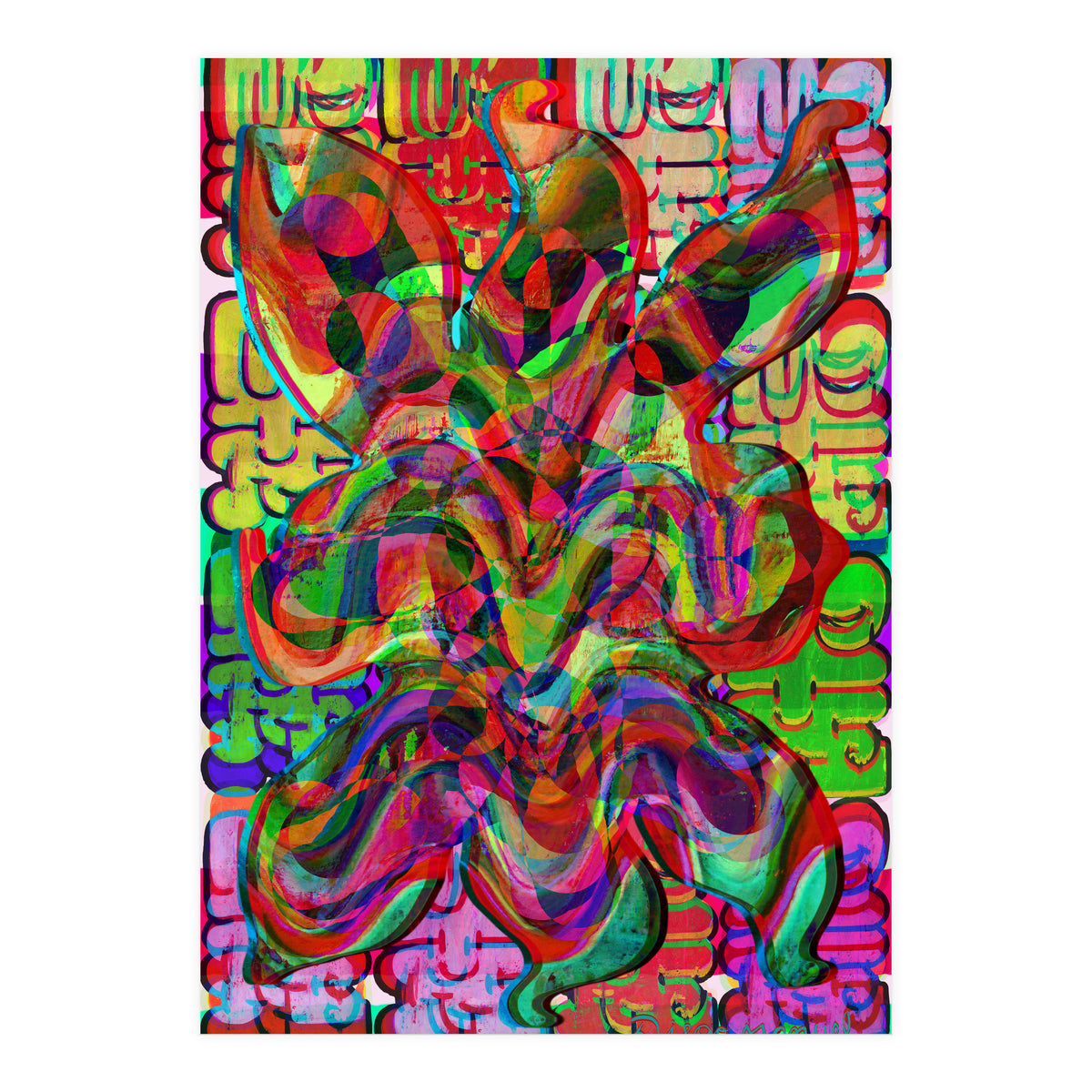 Pop Abstract 2023 Tapiz 103 (Print Only)