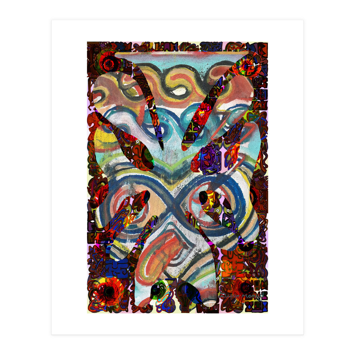 Pop Abstract 2023 Tapiz 28 (Print Only)