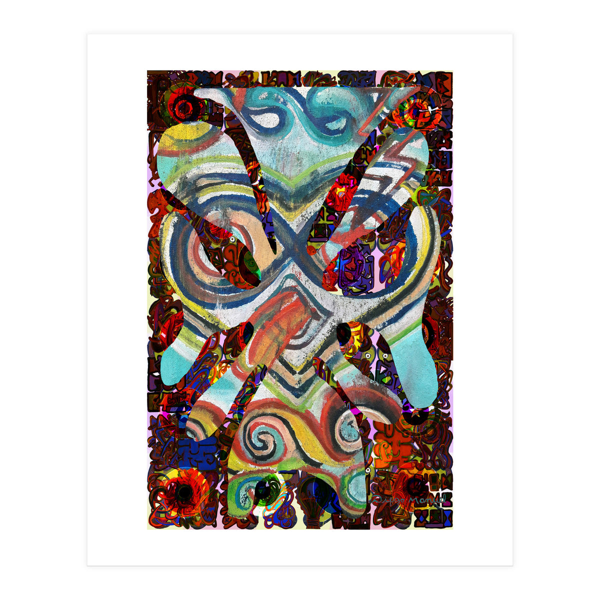 Pop Abstract 2023 Tapiz 26 (Print Only)