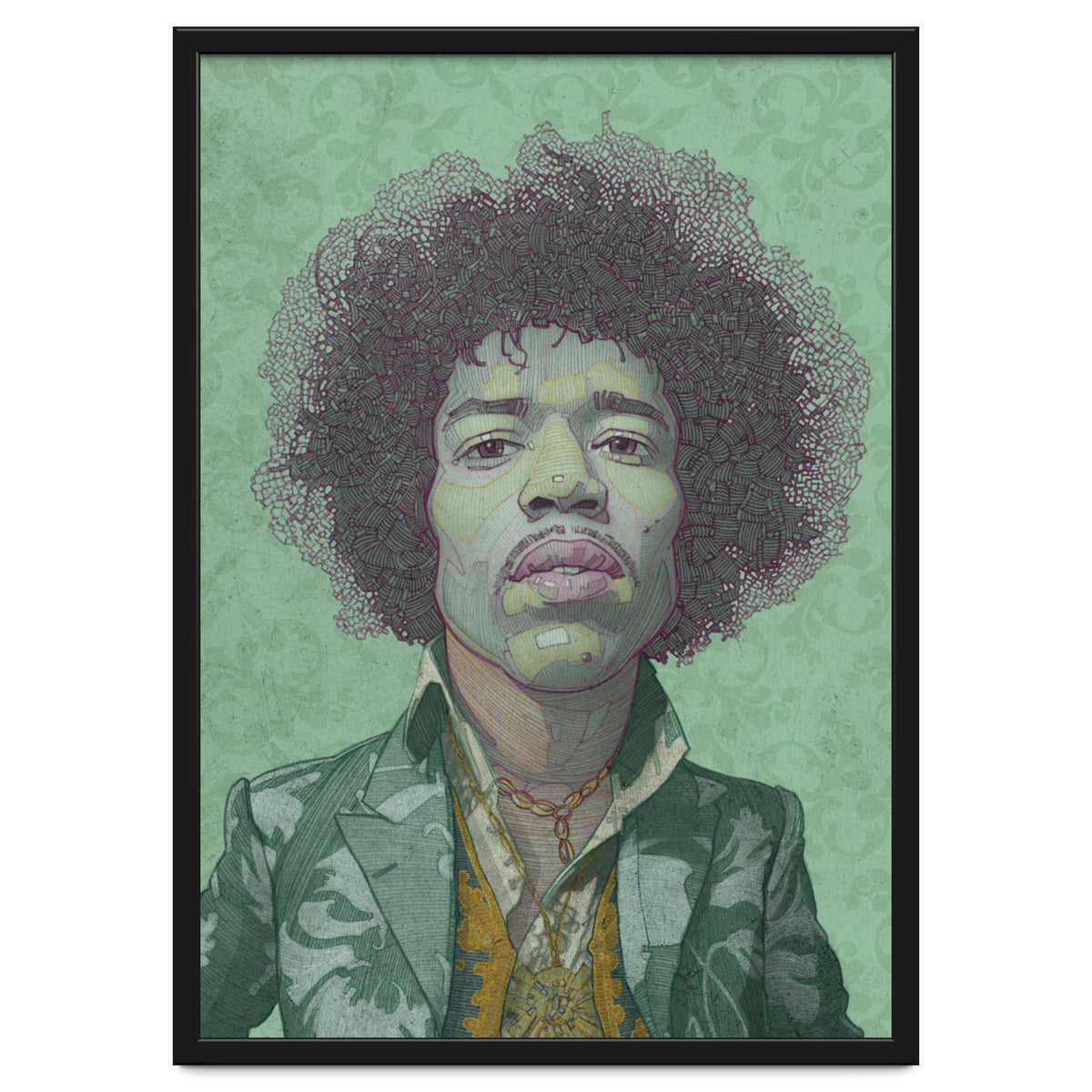 Hendrix Illustration