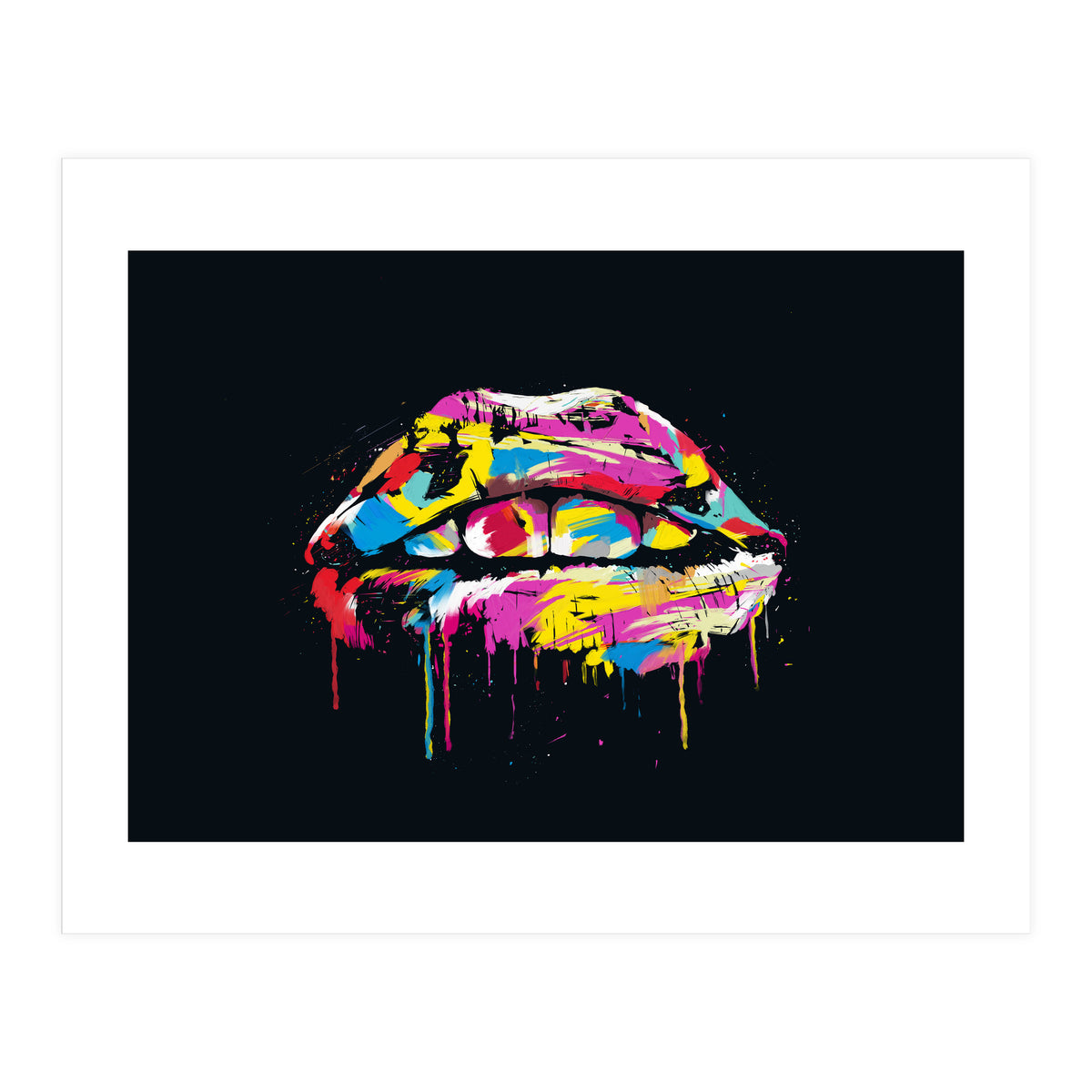 Colorful Lips (Print Only)