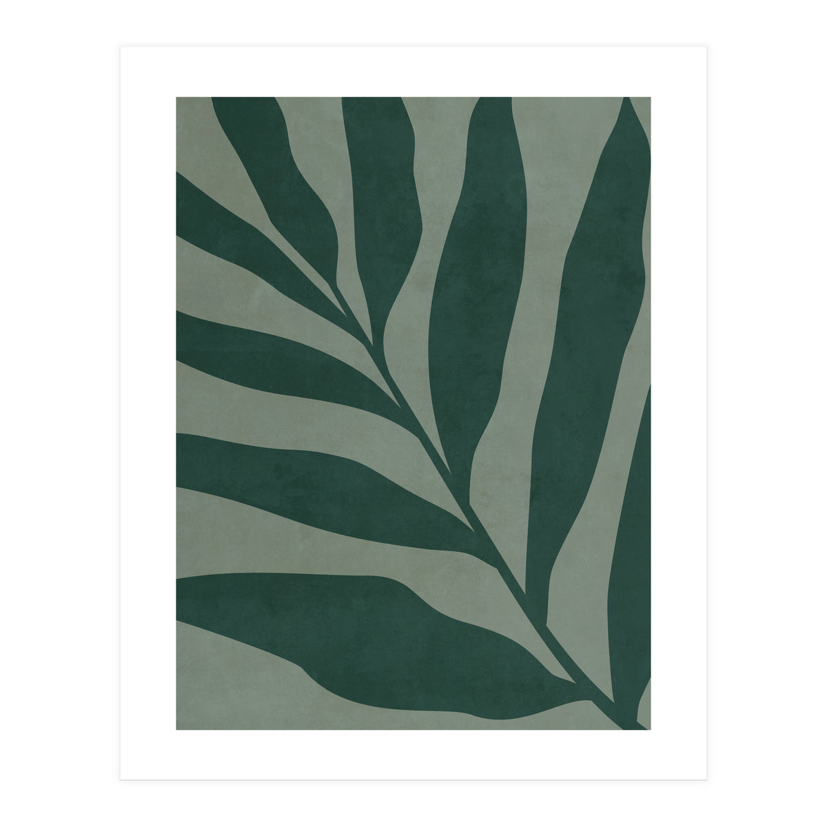 MINIMALIST ART - LEAF 01G (Print Only)