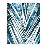 Indigo Blue Botanical Leaves No. 4 (Print Only) thumbnail