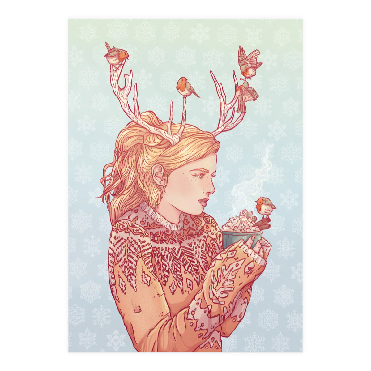 December Lady (Print Only)