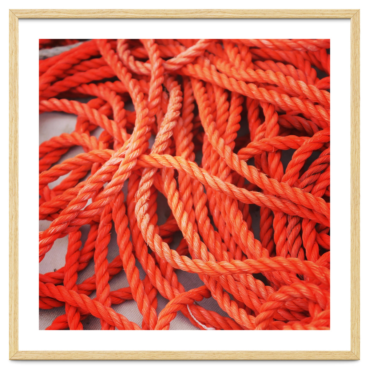 Orange ropes