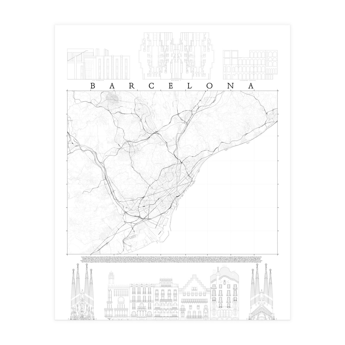 Barcelona (Print Only)