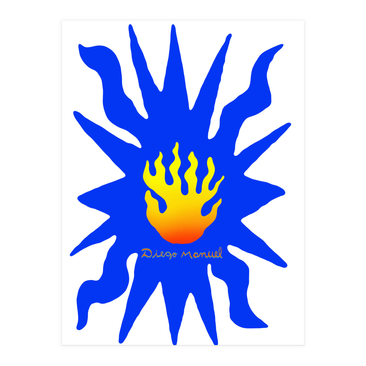 Fuego 41 Copia (Print Only)