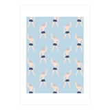 Swimming Boy Pattern (Print Only) thumbnail