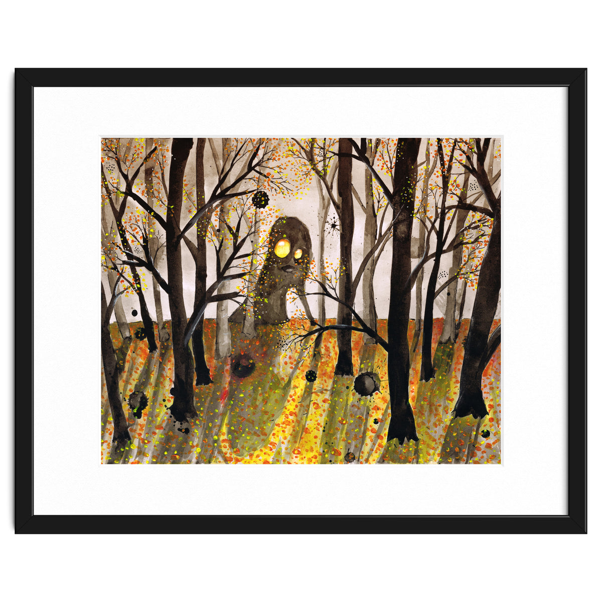 Monster in the woods