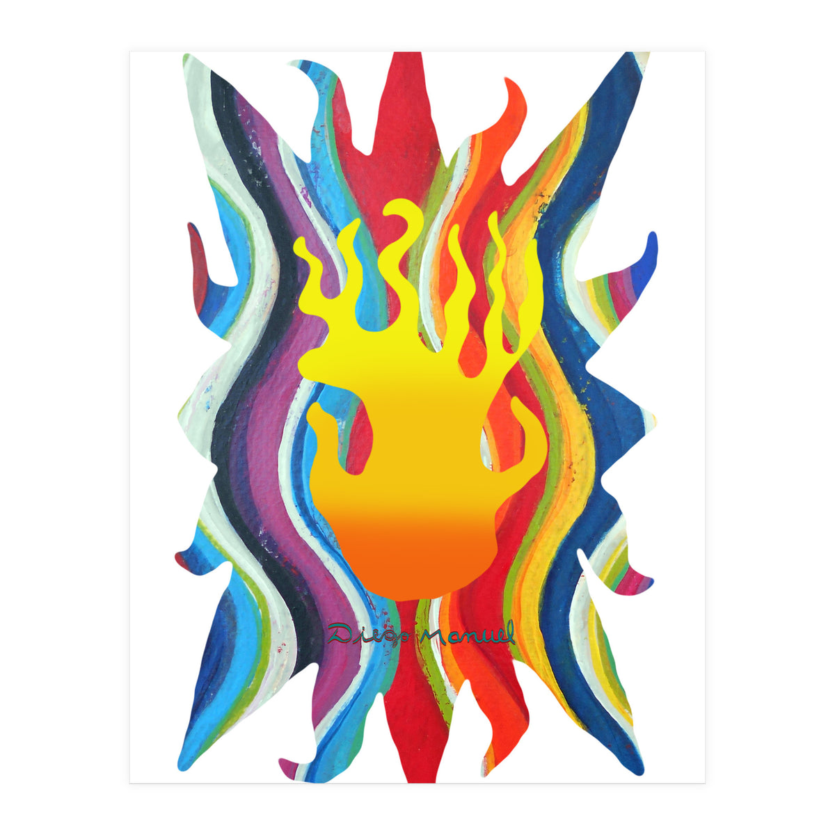 Fuego 8 Copia (Print Only)