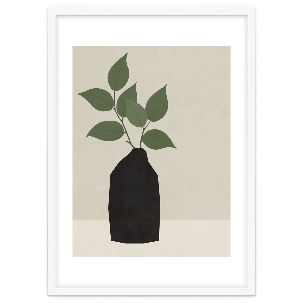 BLACK VASE
