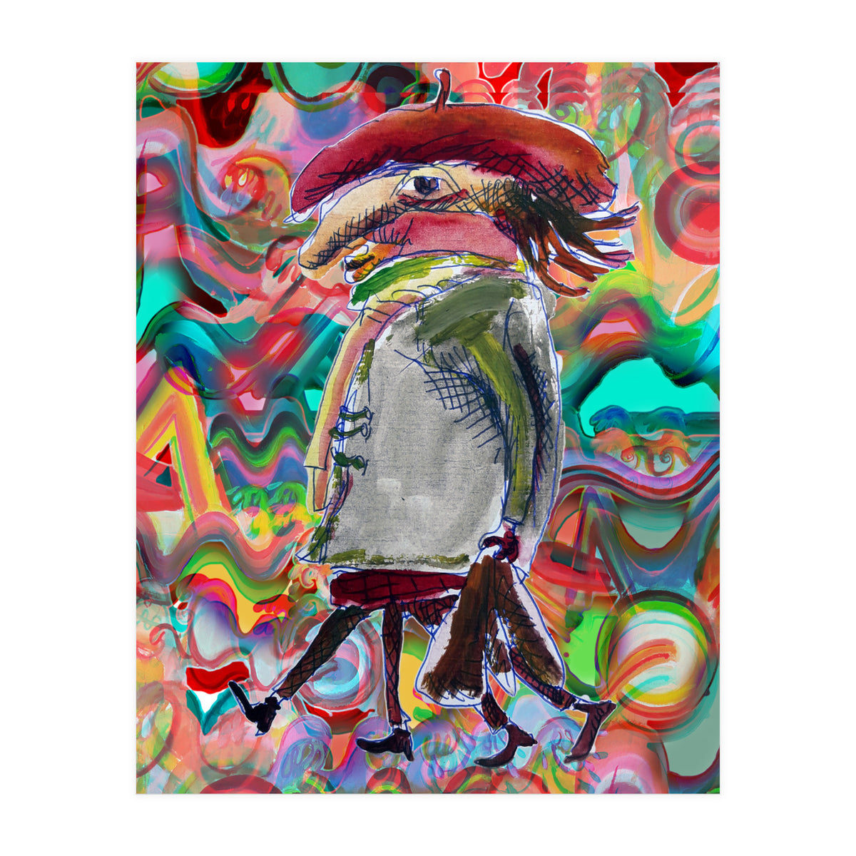 Estrella Del Arte 4 B (Print Only)