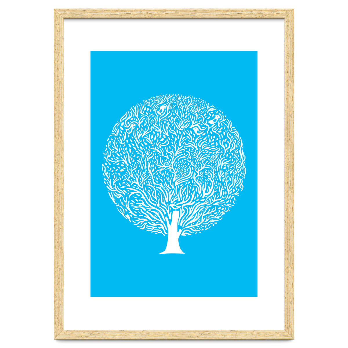 Blue tree