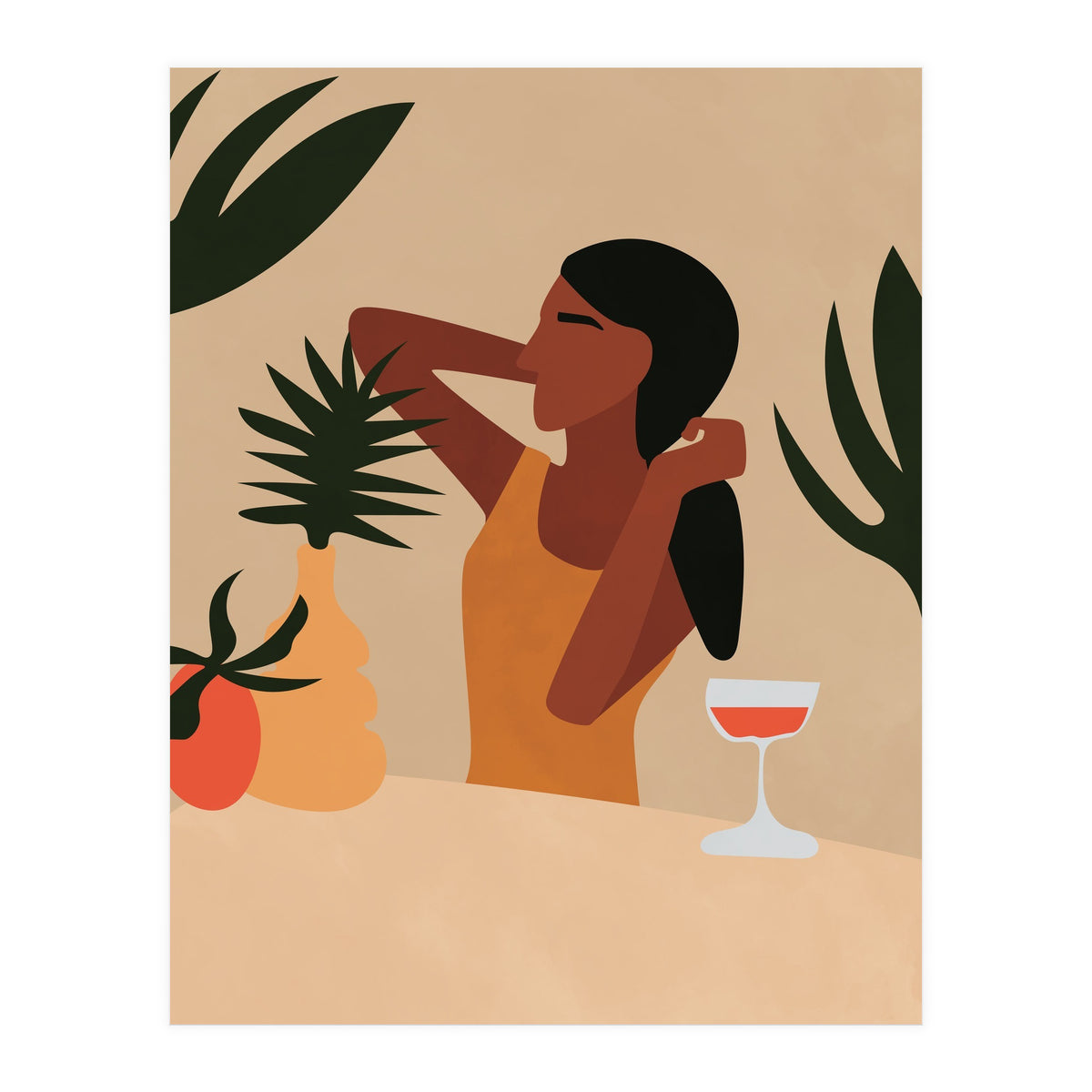 Tropical Girl (Print Only)