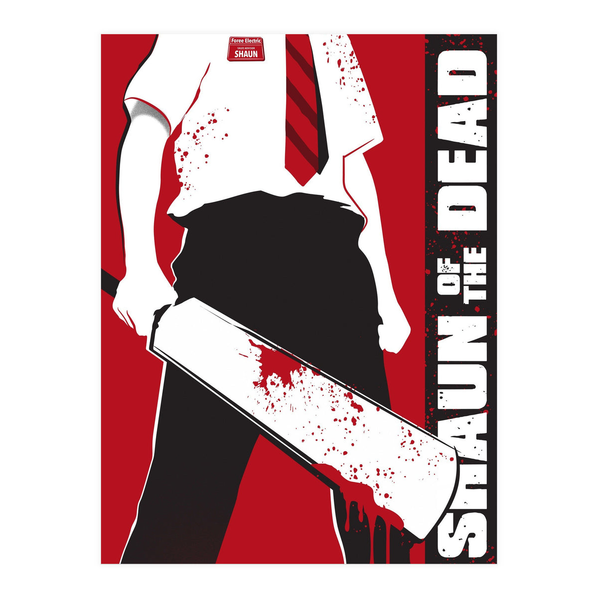 Shaun of the Dead movie poster (Print Only)