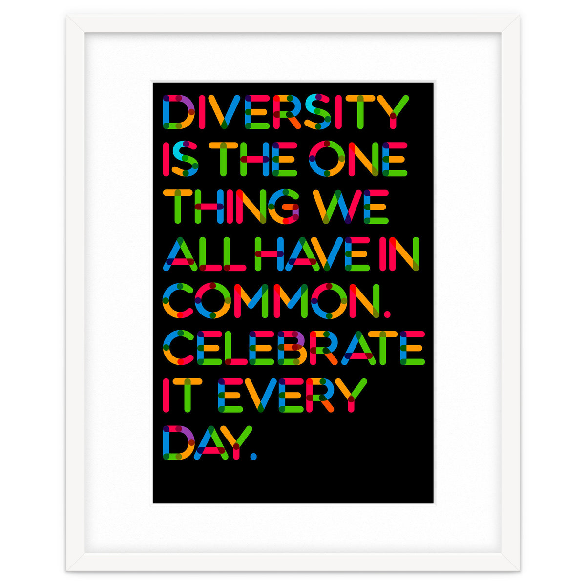 DIVERSITY (black Version)