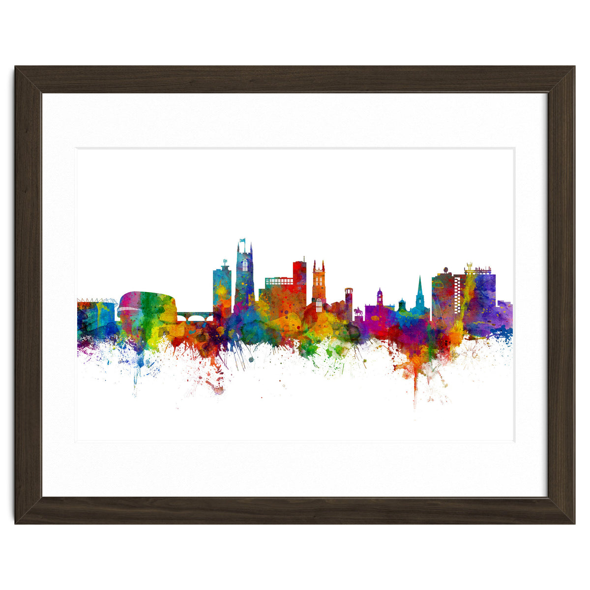 Derby England Skyline