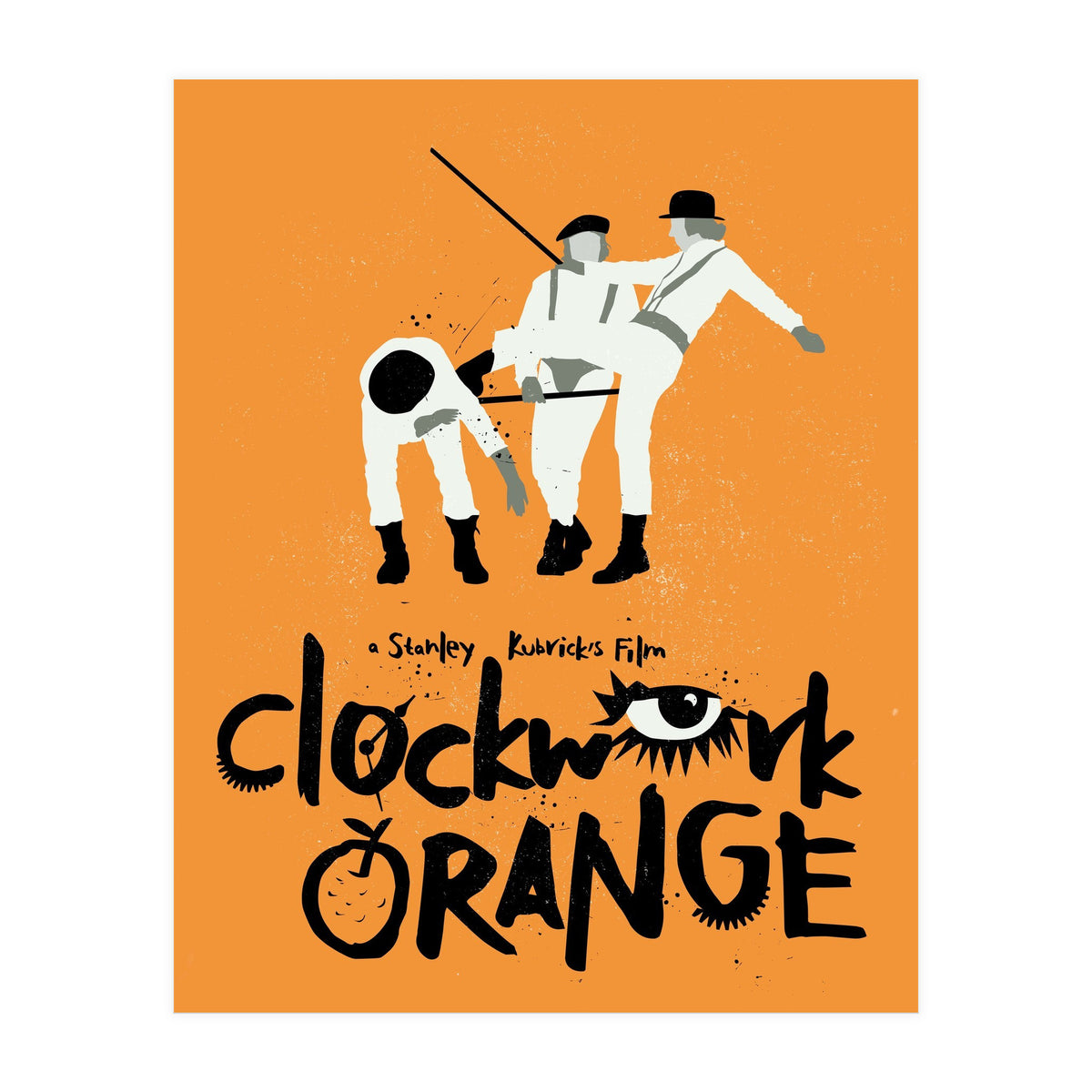 A Clockwork Orange movie poster (Print Only)