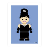 Audrey Hepburn Toy (Print Only) thumbnail