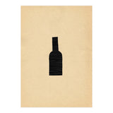 Abstract wine bottle (Print Only) thumbnail