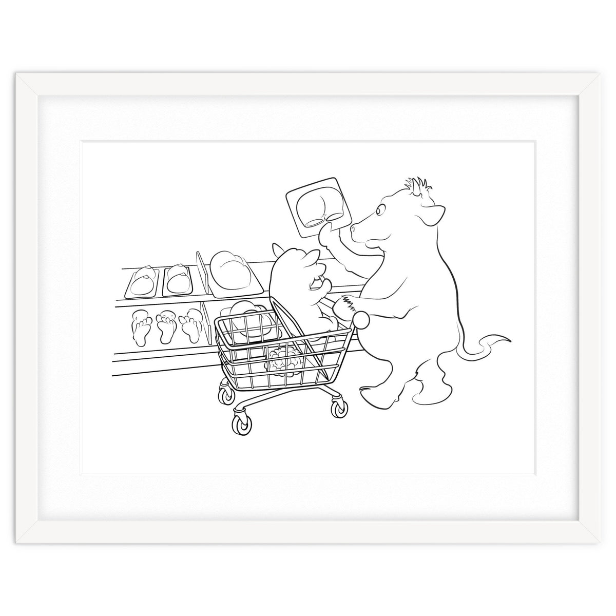 Supermarkey Cow Mandos