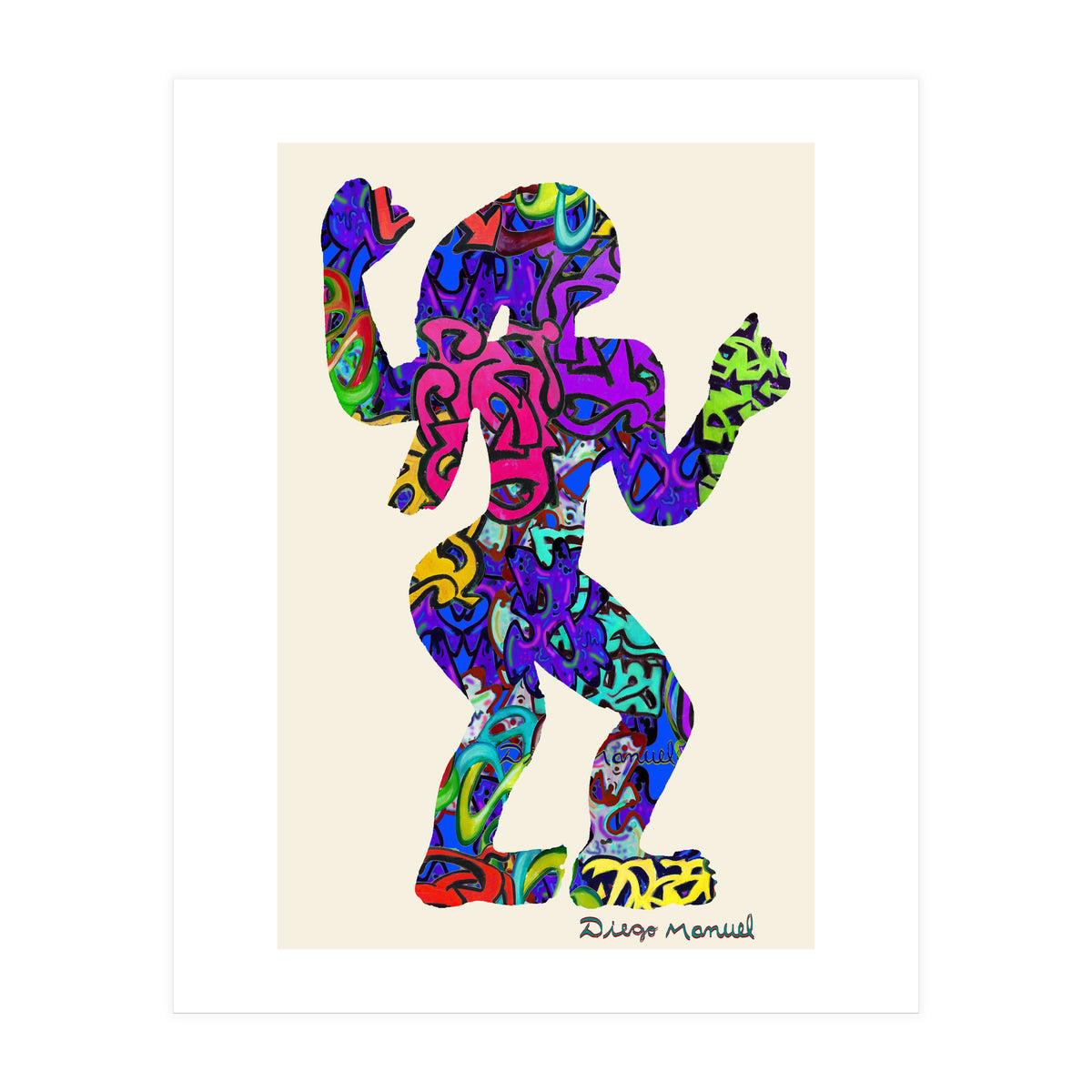 Graffiti Digital Nuevo 4 (Print Only)