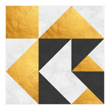 Gray and Gold Composition II (Print Only) thumbnail