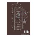 London Heathrow Airport Layout (Print Only) thumbnail