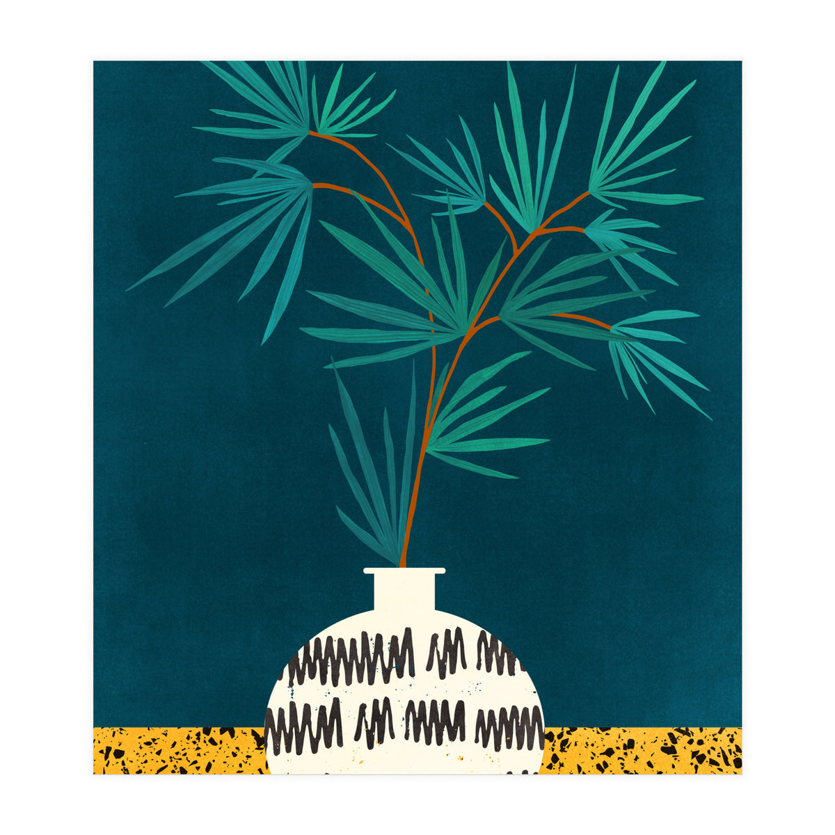 Night Palm (Print Only)
