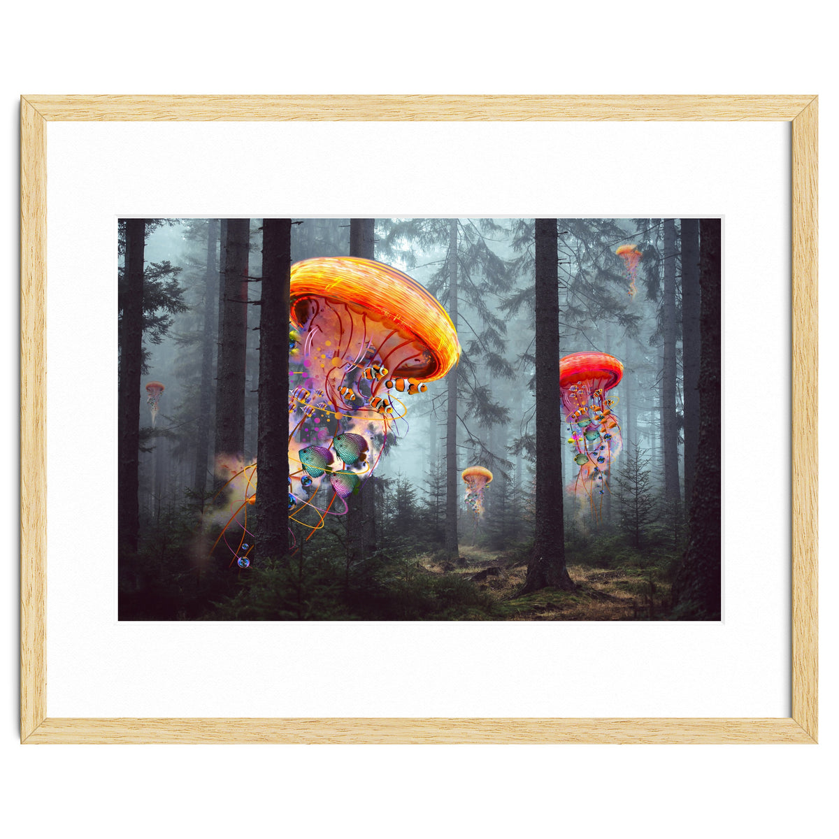 Forest Jellyfish For Print7000