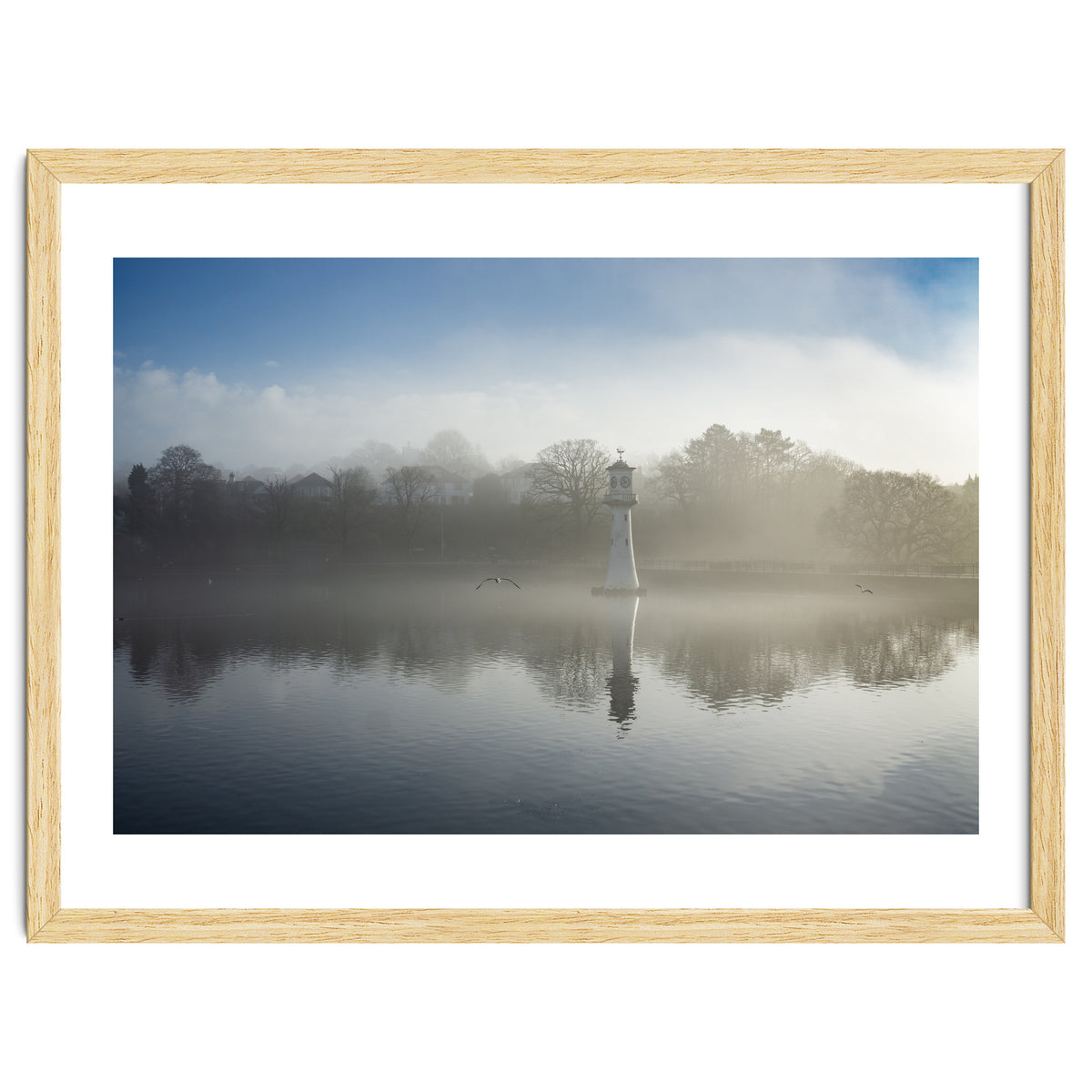 Mist on Roath Park Lake