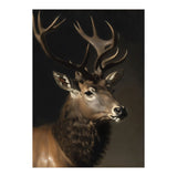 Stag Classical Oil Painting (Print Only) thumbnail
