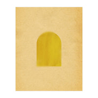 Minimaist acid mustard arch (Print Only)