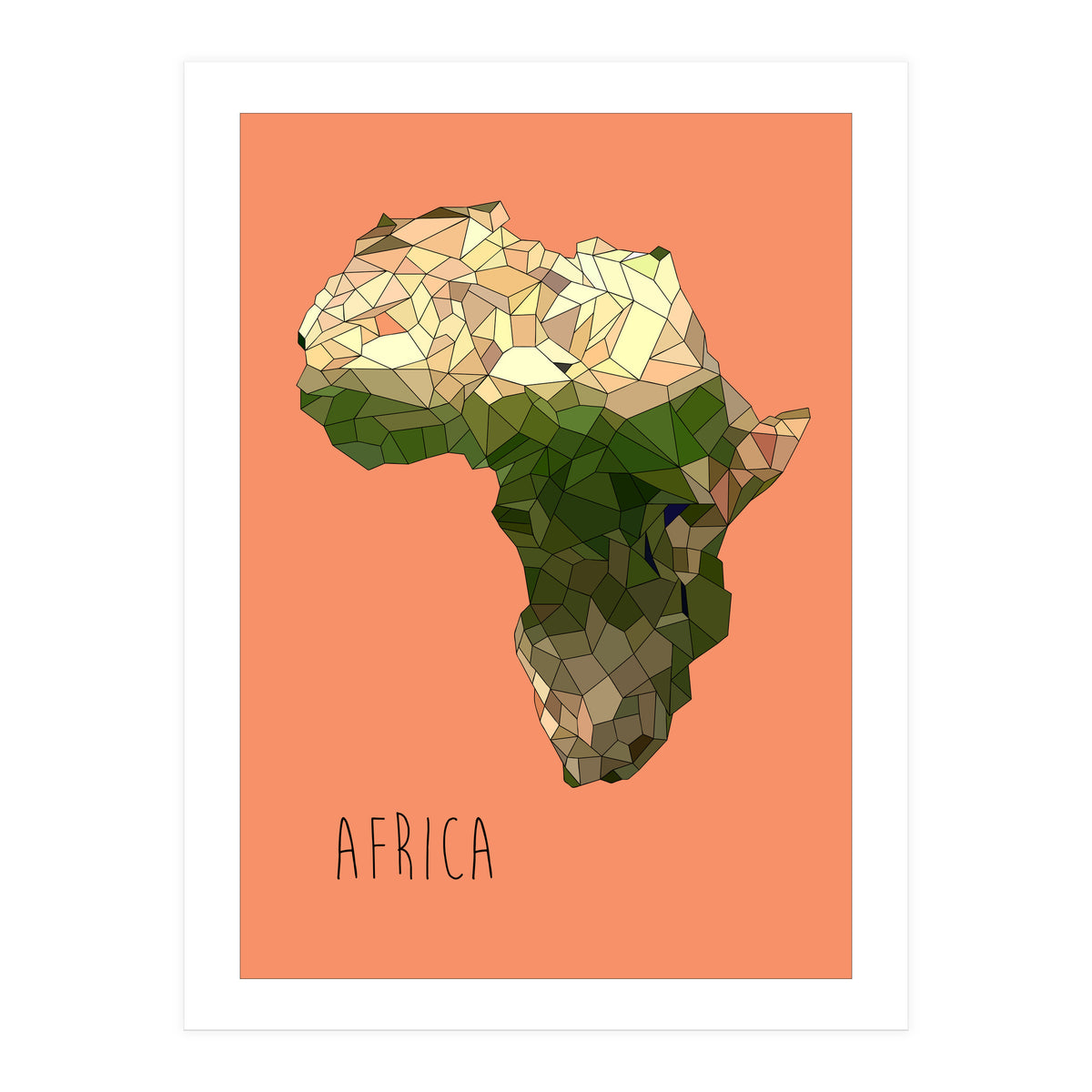 AFRICA – Pink  (Print Only)