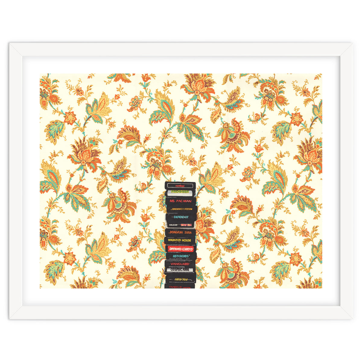 Atari & Flower Wallpaper