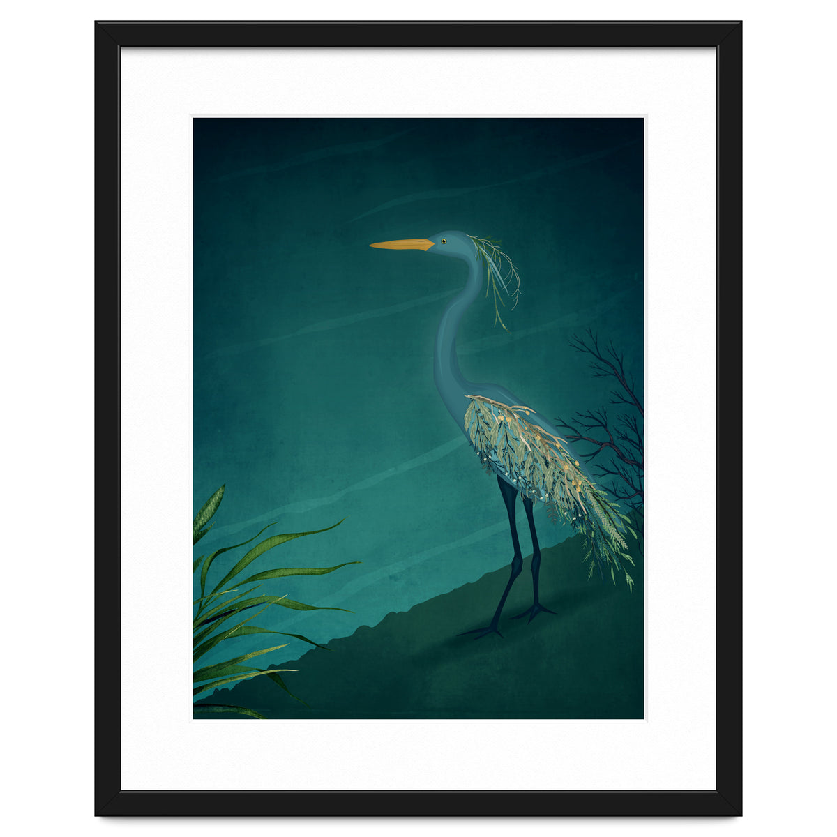 Camouflage:  The Crane