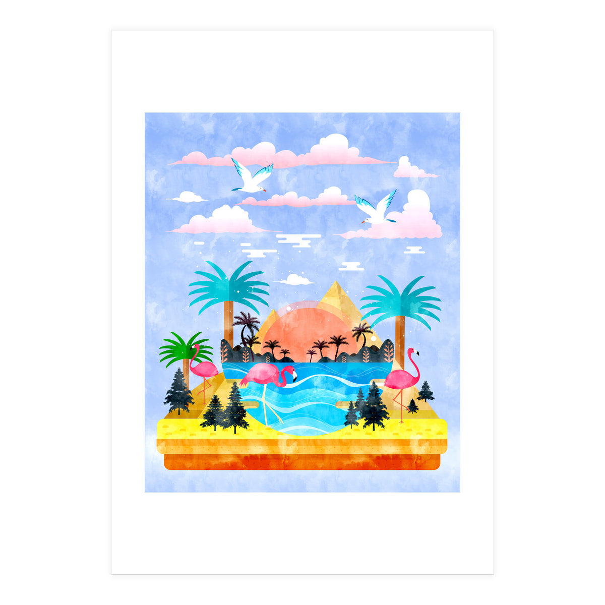 Oasis (Print Only)