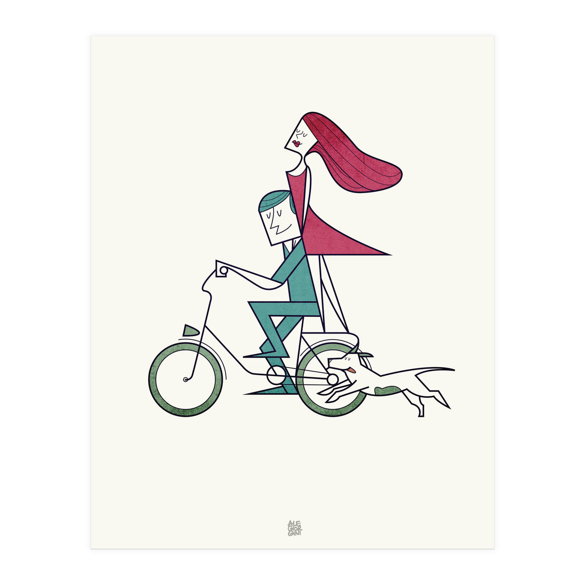 Faster Than The Wind (Print Only)