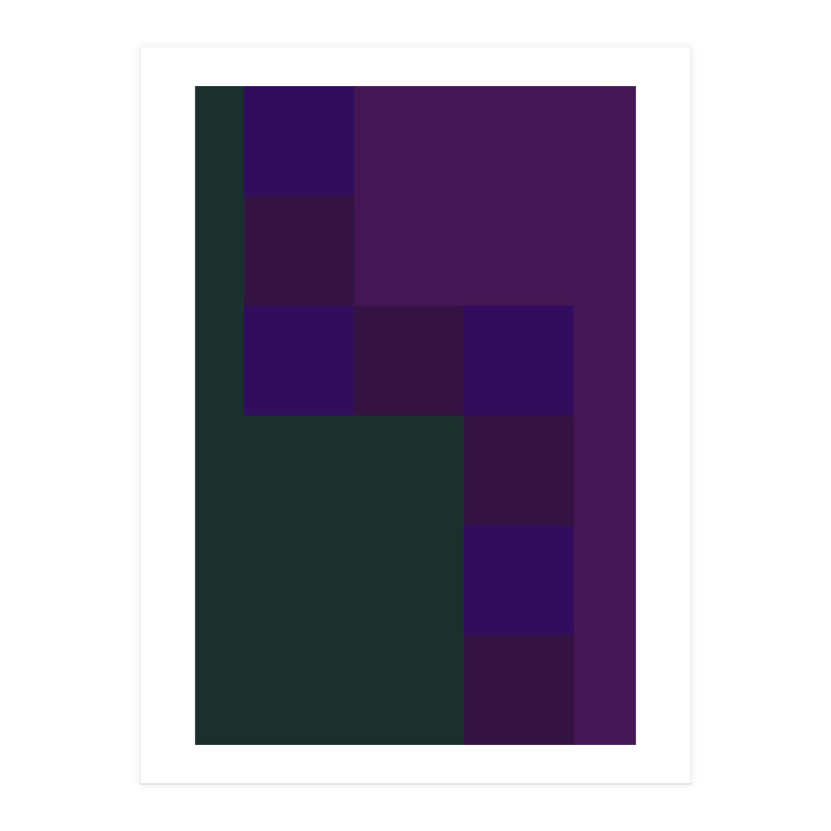 Geometric Minimalist Abstract Modern 5 (Print Only)