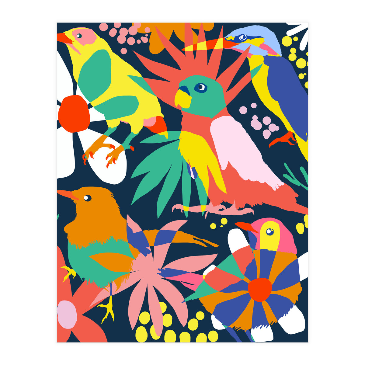 Flamboyant, Unashamed & Free (Print Only)