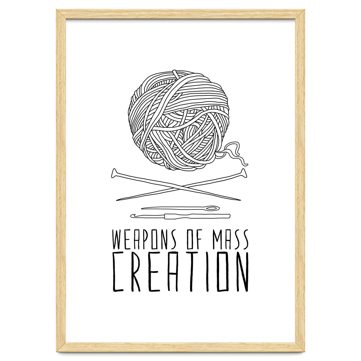 Weapons Of Mass Creation - Knitting
