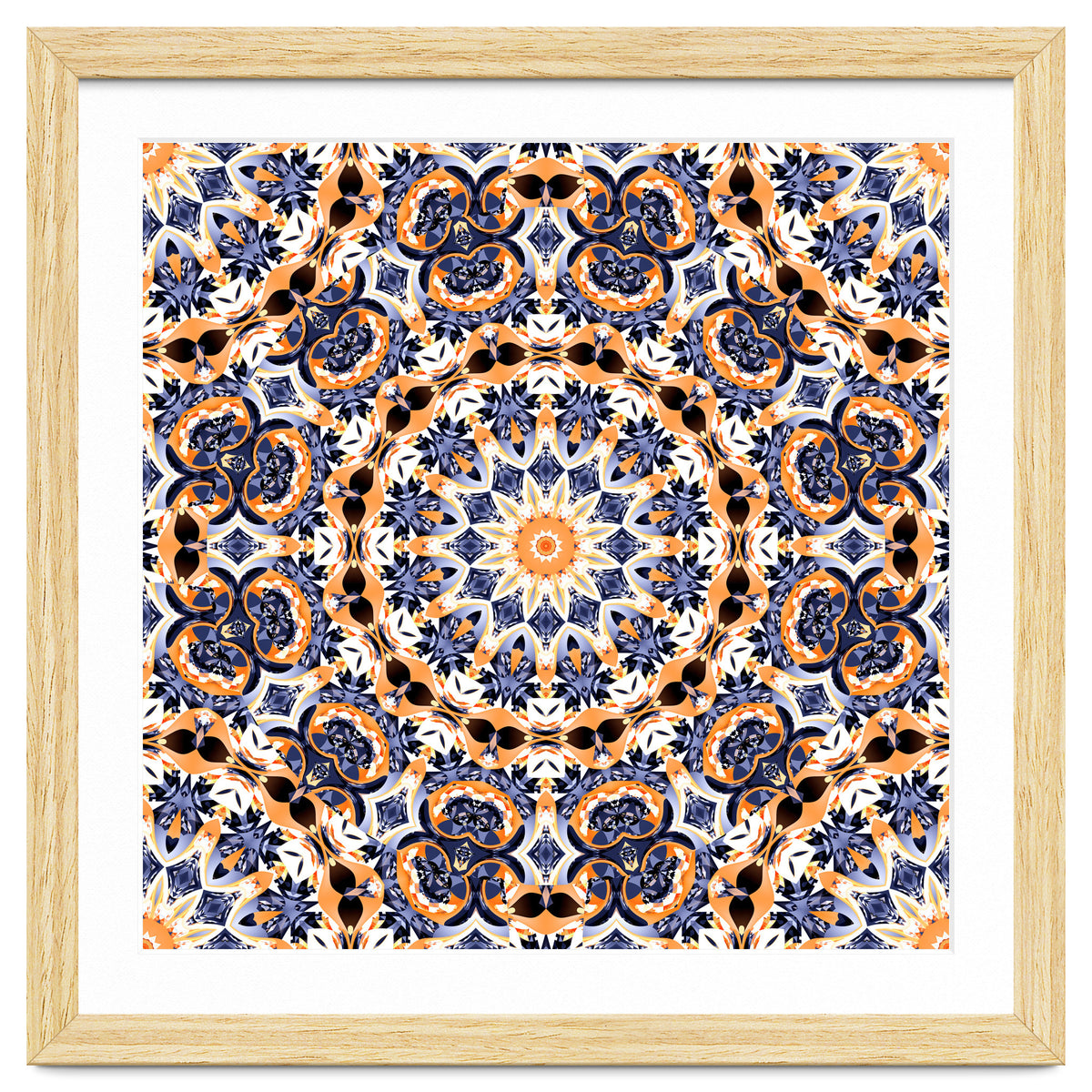 Abstract Mandala Pattern