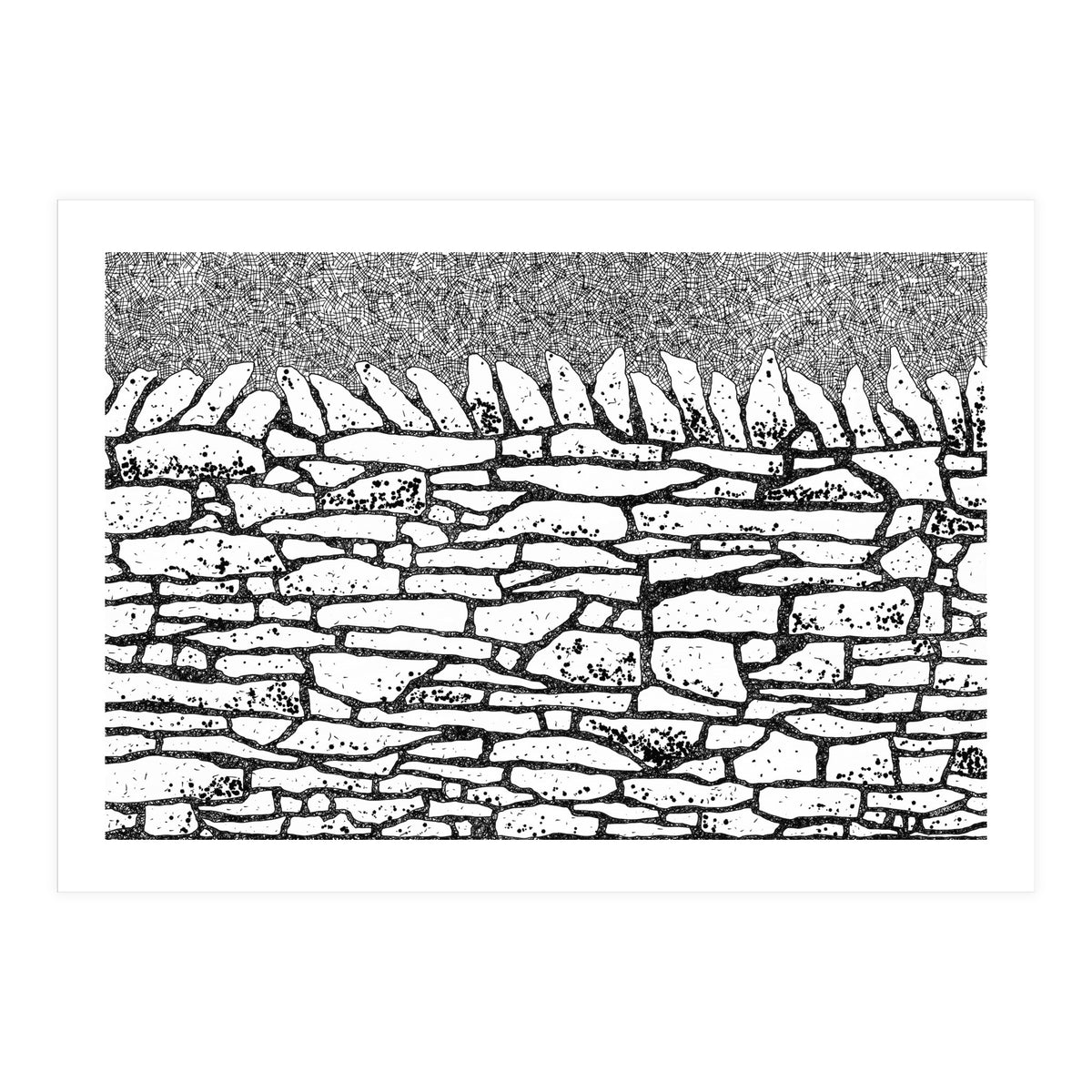 Stone Wall (Print Only)