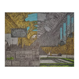 Louvre Museum Coloured (Print Only) thumbnail
