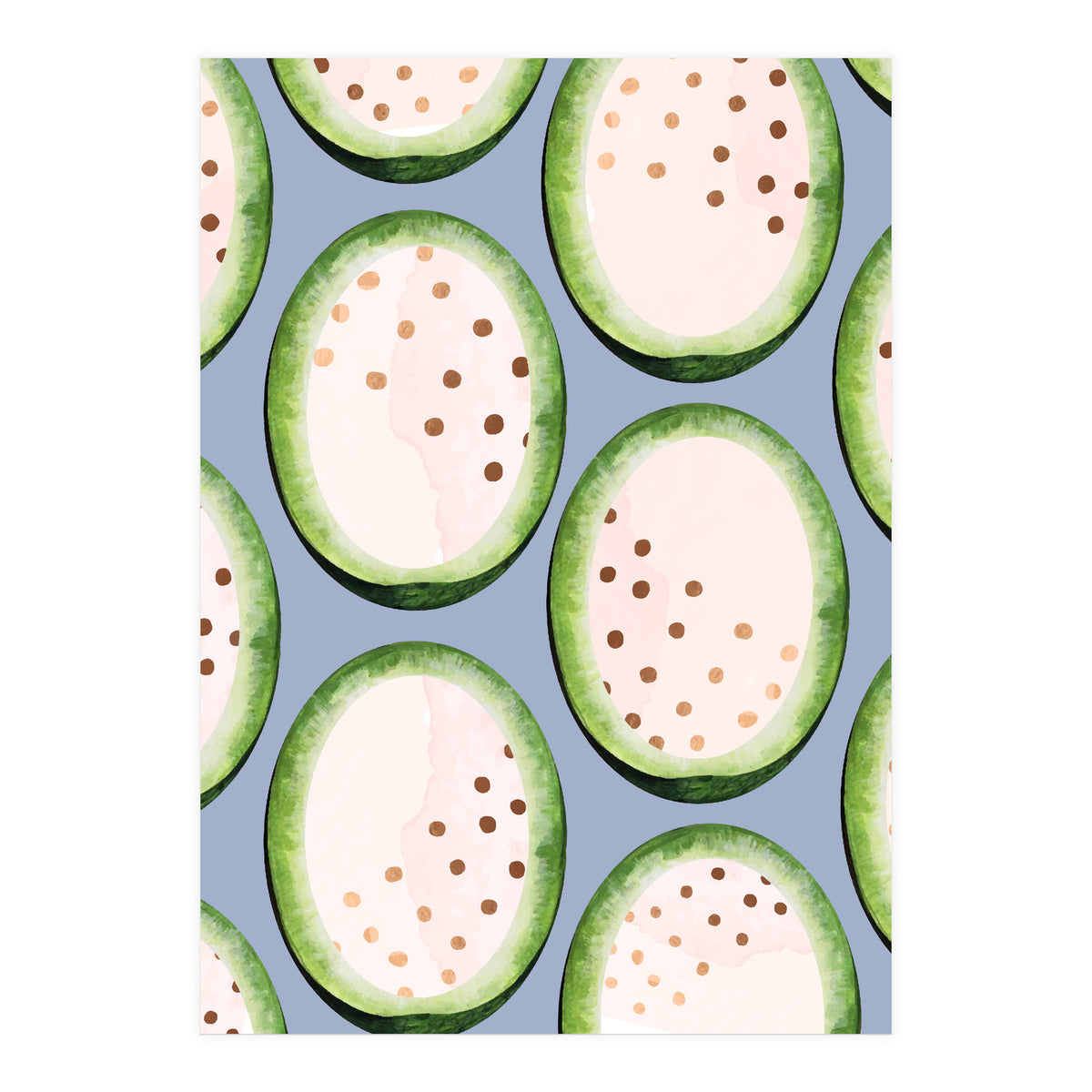 Rose Gold Melon Seeds (Print Only)