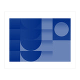 Seaside | modern blue (Print Only) thumbnail