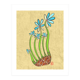 Blue Flowers (Print Only) thumbnail