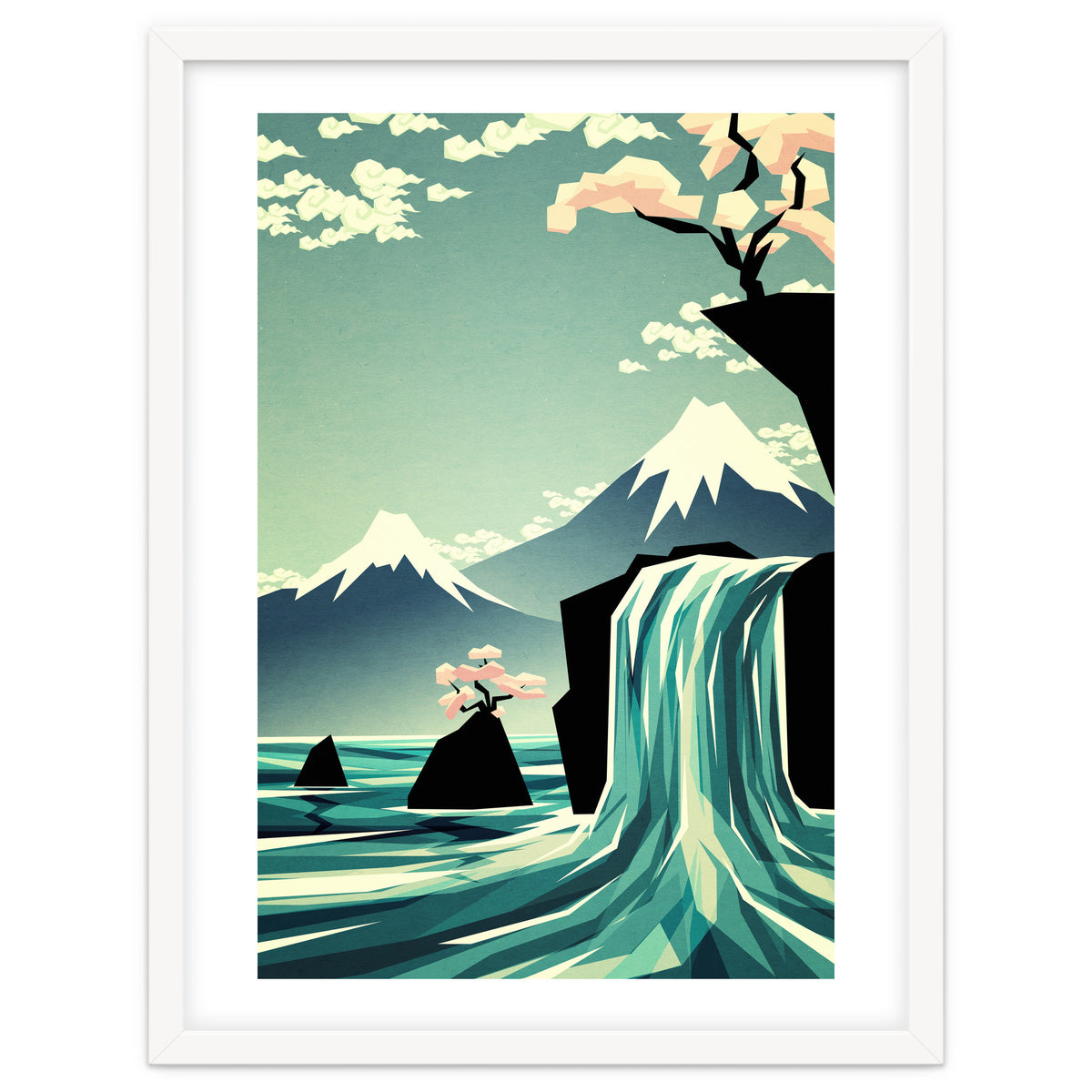 Waterfall Blossom Dream